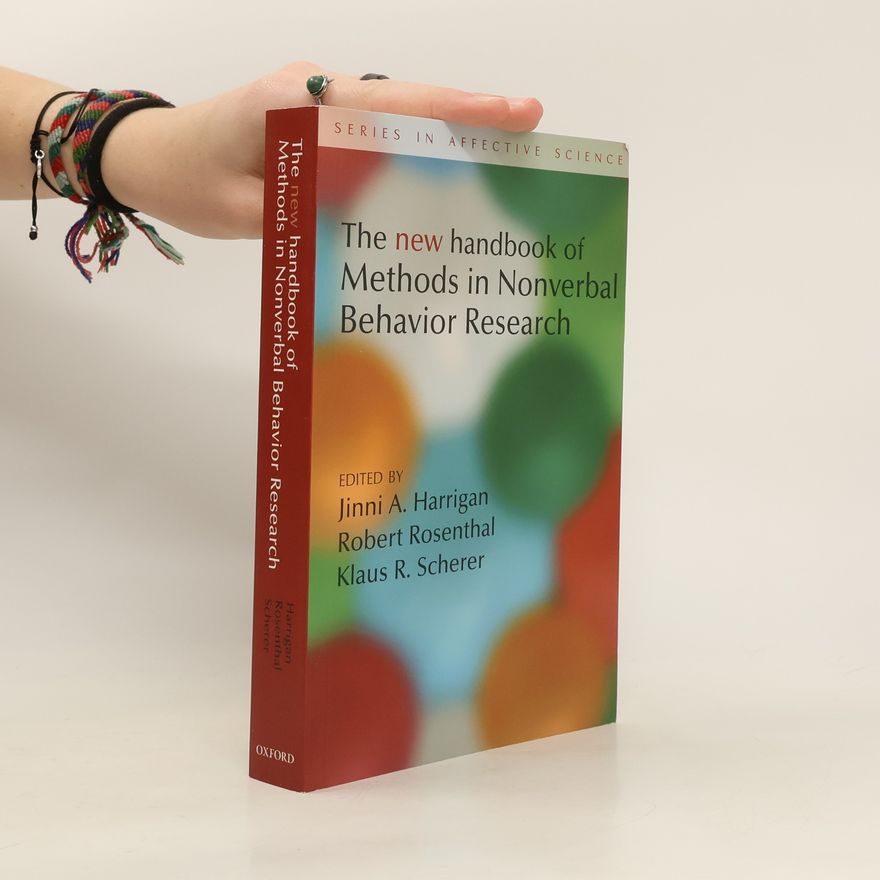 Kolektiv autorů The New Handbook of Methods in Nonverbal Behavior Research