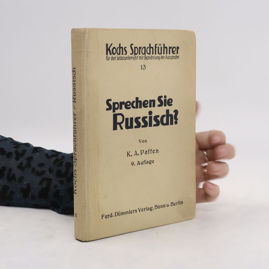 K. A. Paffen Sprechen Sie Russisch?