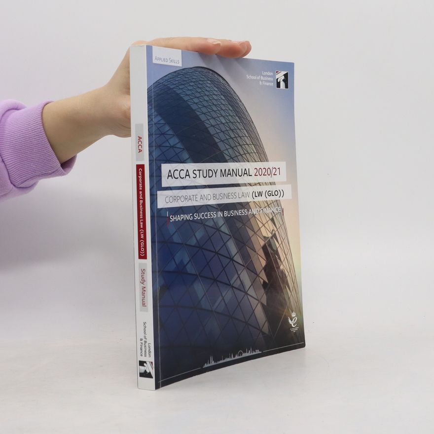 Kolektiv autorů Acca Study Manual 2020/21