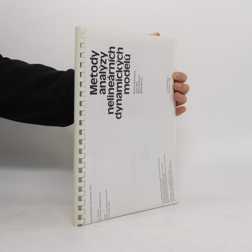 Autorenkollektiv Metody analýzy nelineárních dynamických modelů