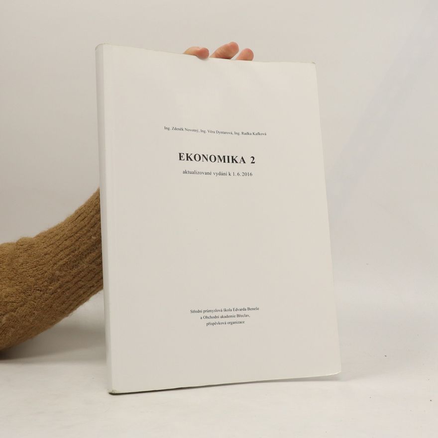 Radka Kafková Ekonomika
