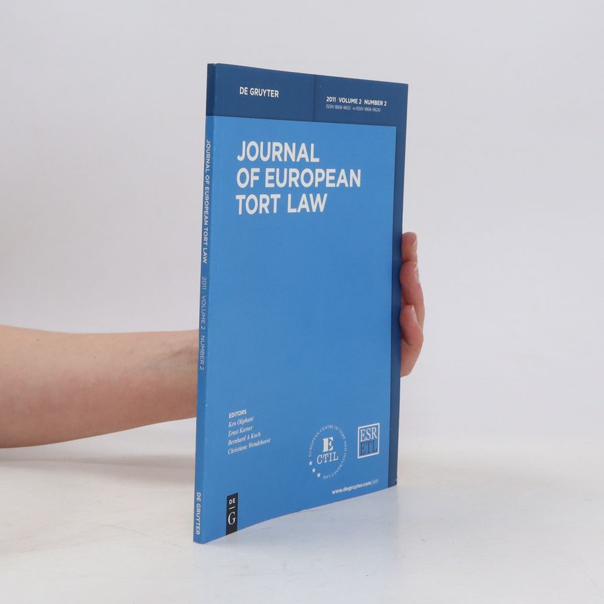 De Gruyter Journal of European Tort Law Vol. 2 Num. 2/2011