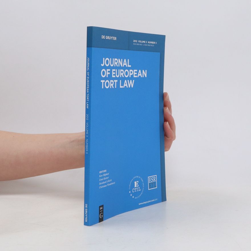 De Gruyter Journal of European Tort Law 3/2012