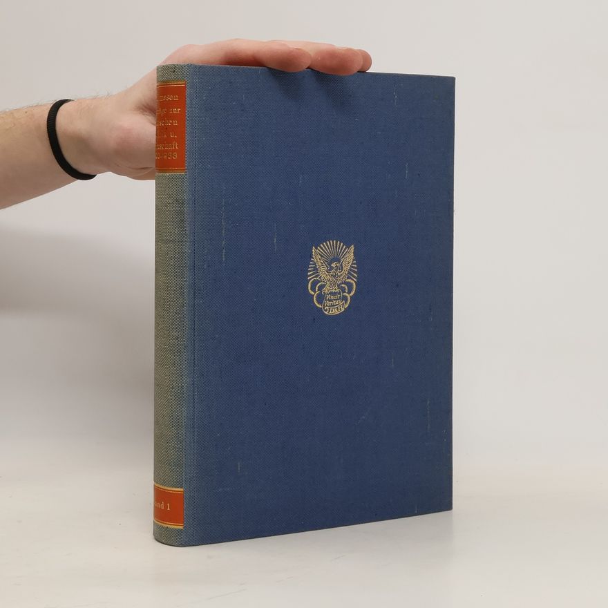 Georg Solmssen Beiträge zur Deutschen Politik und Wirtschaft 1900-1933