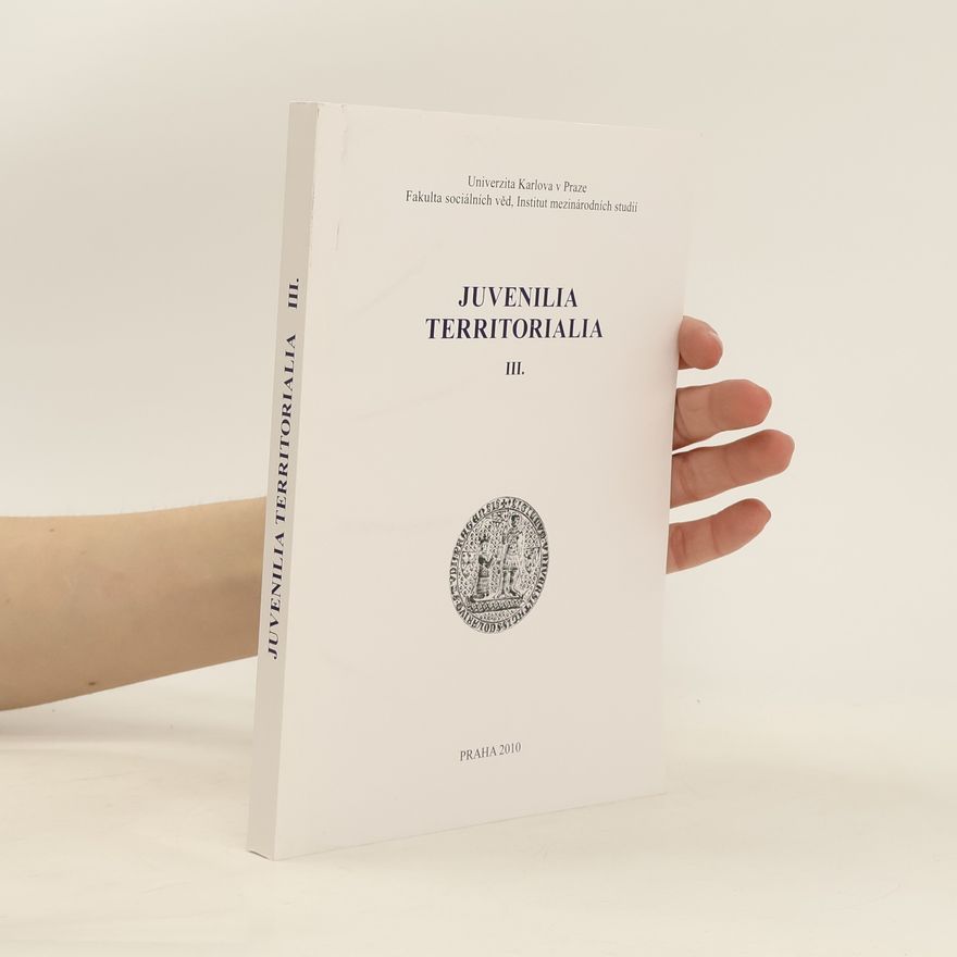 Kolektiv autorů Juvenilia territorialia III