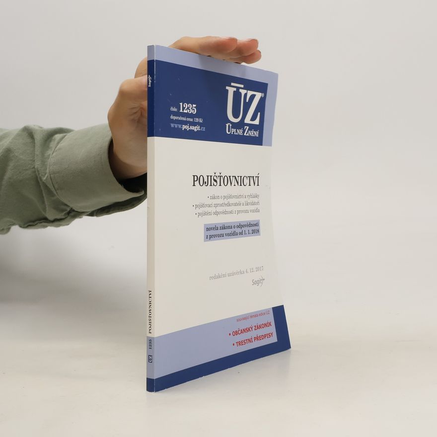 Autorenkollektiv Pojišťovnictví [ÚZ 2017 č. 1235]