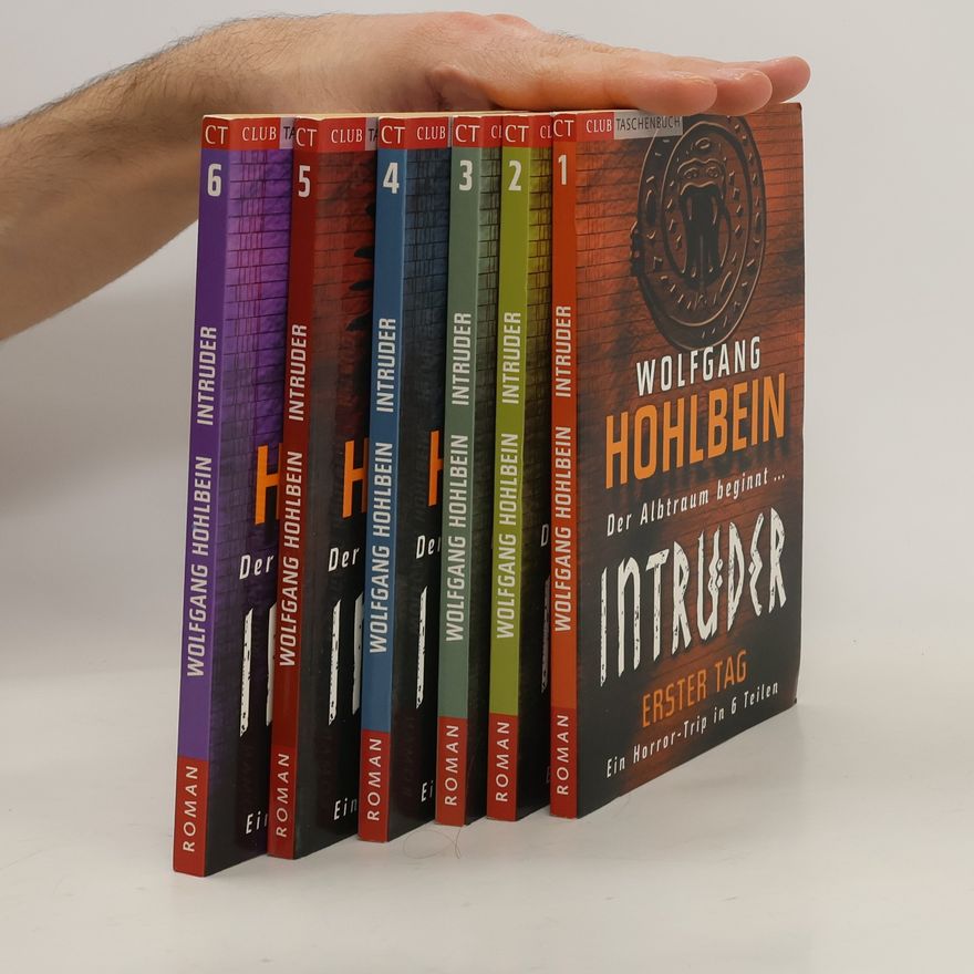 Wolfgang Hohlbein Intruder. Band 1 bis 6 komplett. Ein Horror-Trip in 6 Teilen