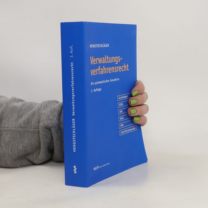 Johannes Hengstschläger Verwaltungsverfahrensrecht