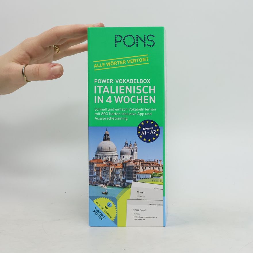 Majka Dischler PONS Power-Vokabelbox Italienisch in 4 Wochen