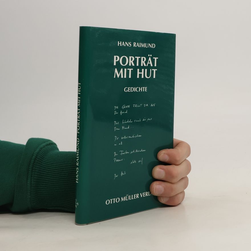 Hans Raimund Porträt mit Hut