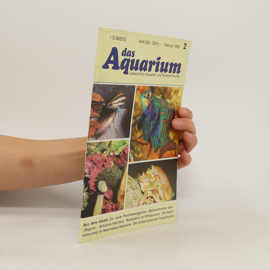 Kolektív autorov Das Aquarium 2/1989