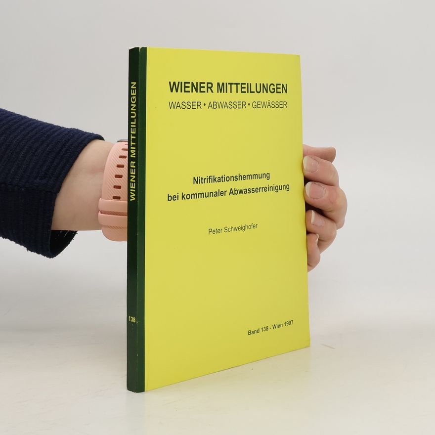 Peter Schweighofer Nitrifikationshemmung bei kommunaler Abwasserreinigung
