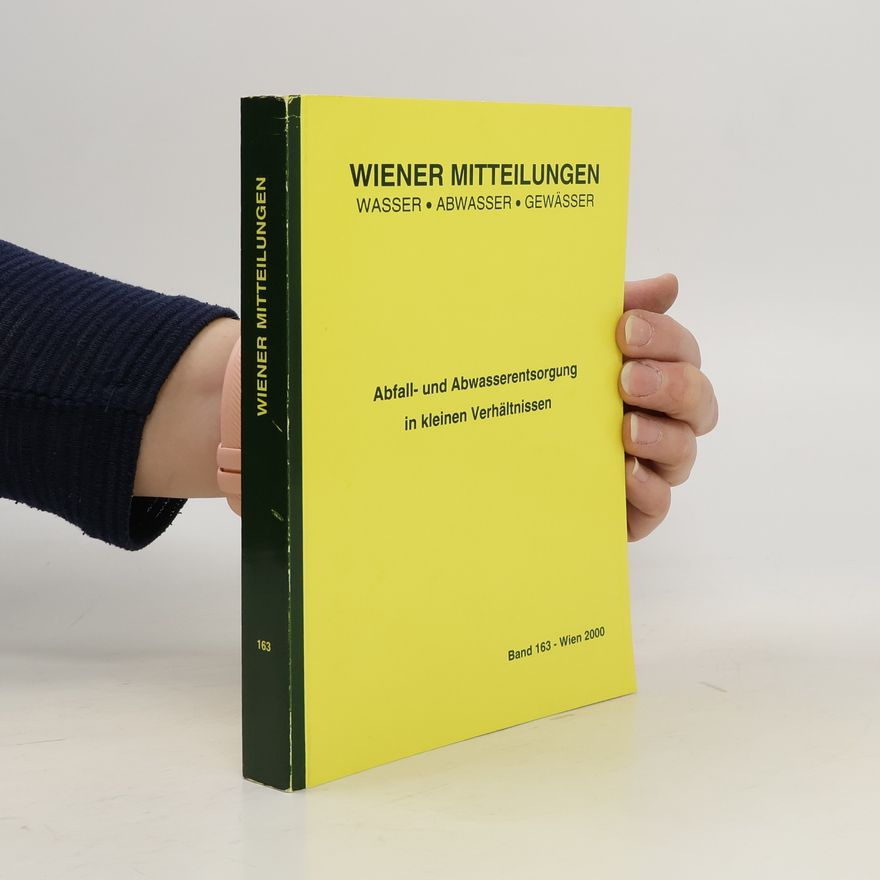 Collectif d'auteurs Abfall und Abwasserentsorgung in kleinen Verhältnissen