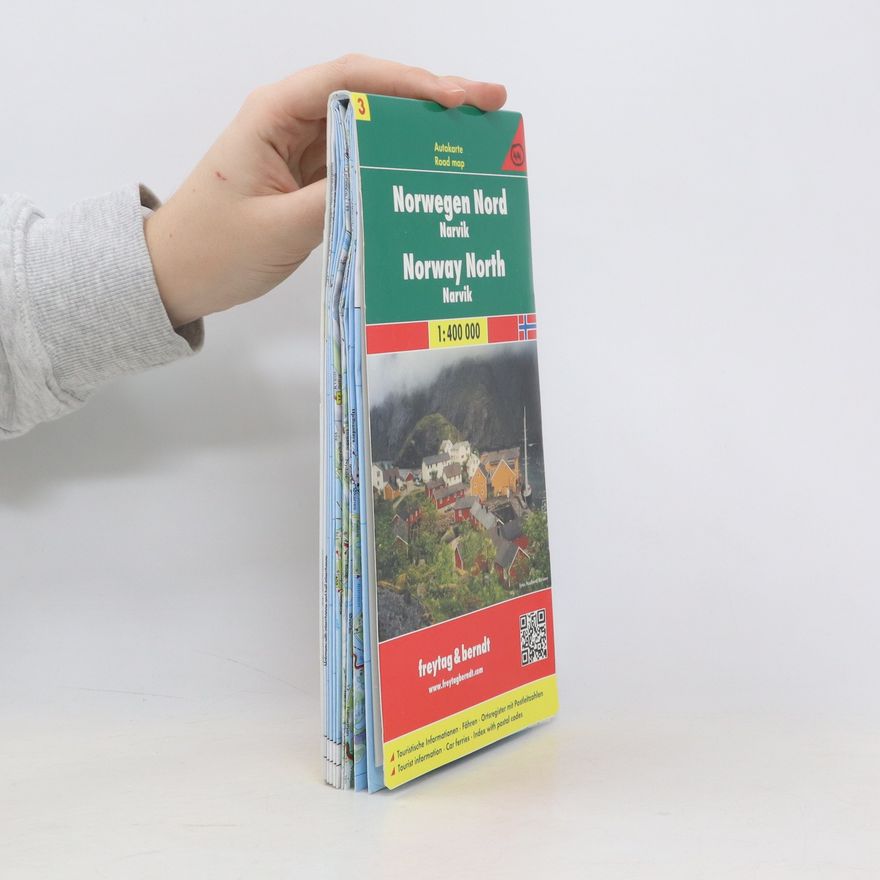 Autorenkollektiv Freytag & Berndt Autokarte Norwegen Nord - Narvik 1 : 400 000. Norway North