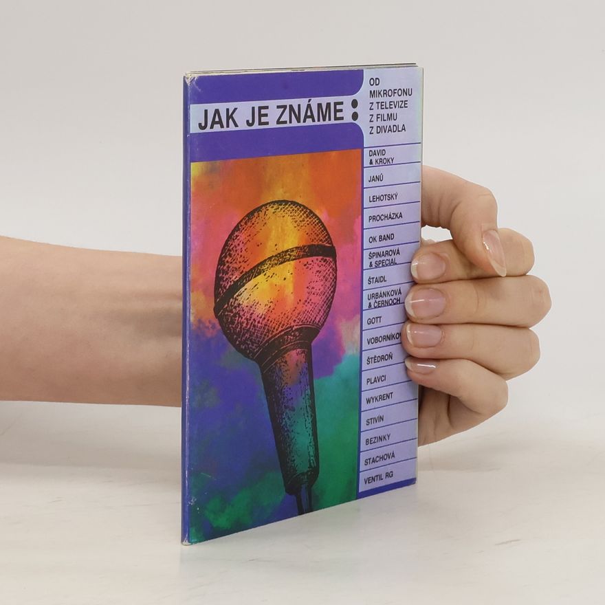 Kolektiv autorů Jak je známe II. Zpěváci
