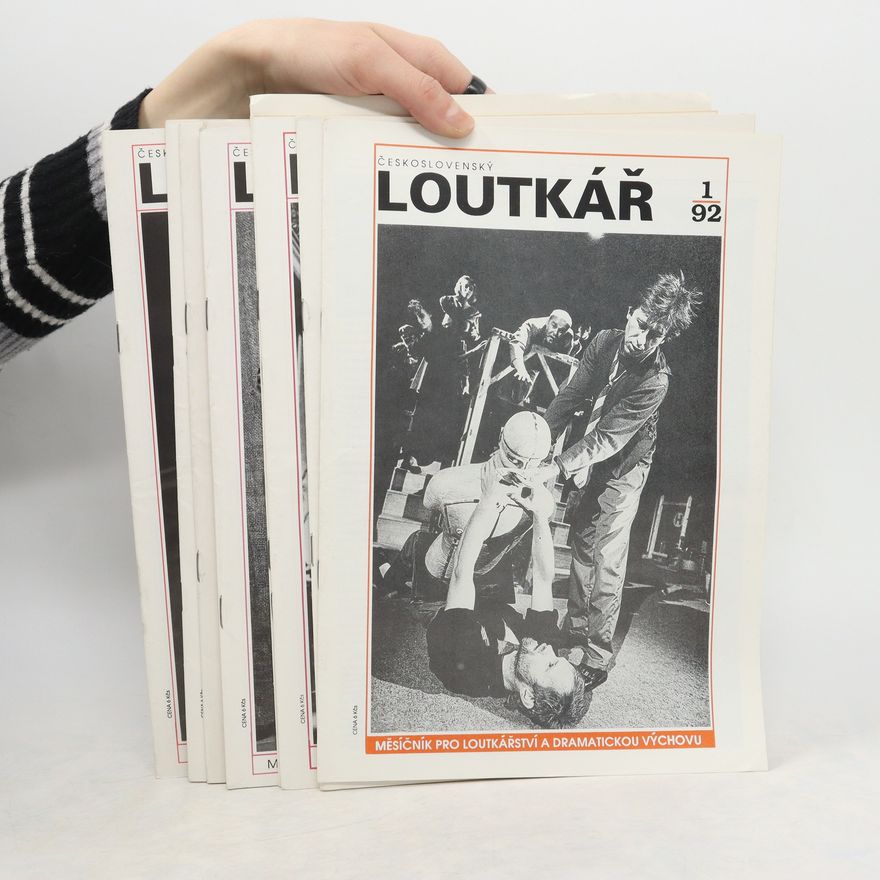 Kolektiv autorů Loutkář 1-12/1992 (12 svazků)