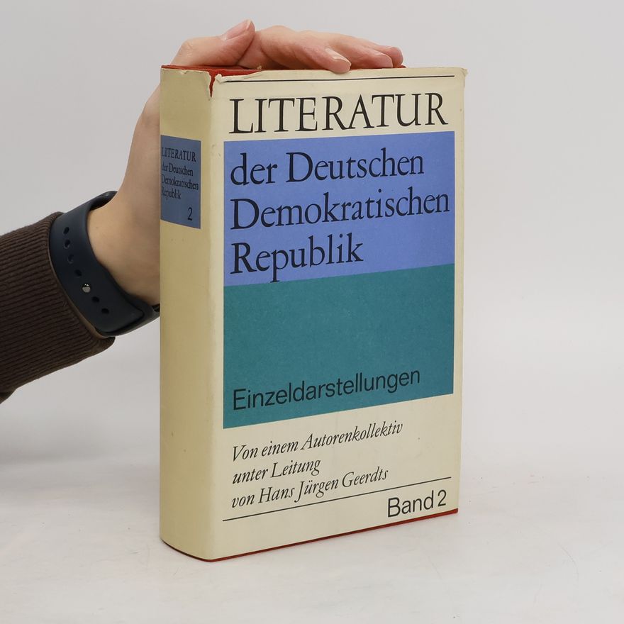 Various authors Literatur der Deutschen Demokratischen Republik