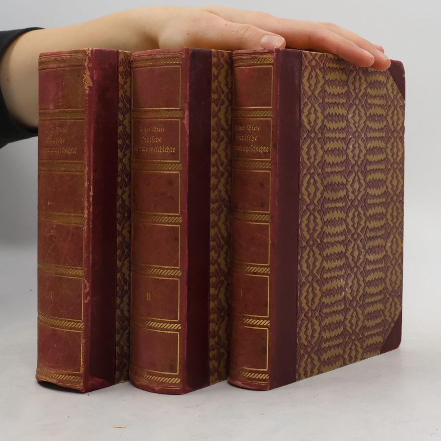 Alfred Biese Deutsche Literaturgeschichte I.-III.