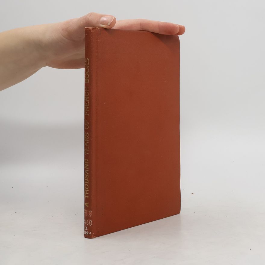 Kolektiv autorů A Thousand Years of French Books