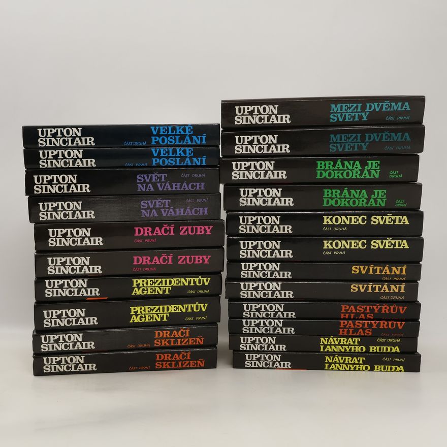 Upton Sinclair Románový seriál Lanny Budd 1-22