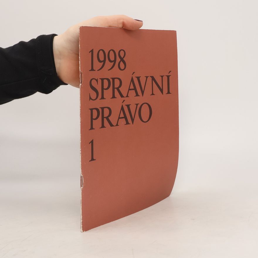 Kolektiv autorů 1998 správní právo 1