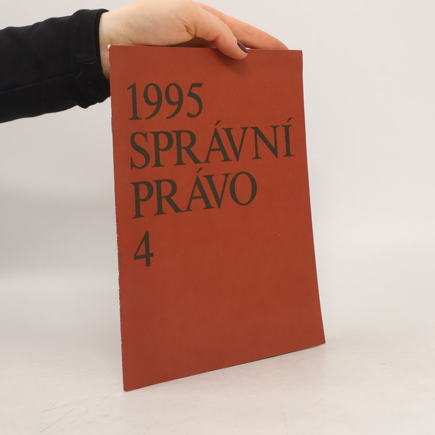 Kolektív autorov 1995 Správní právo 4