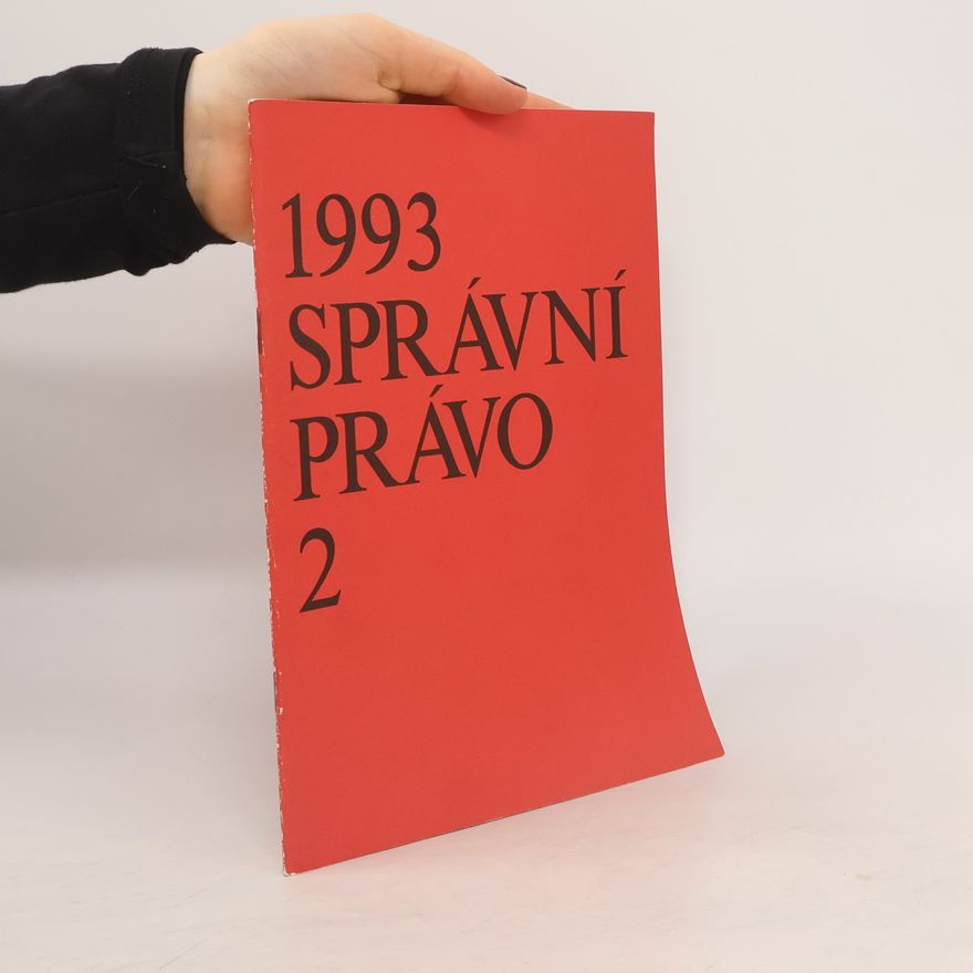 Kolektív autorov 1993 správní právo 2