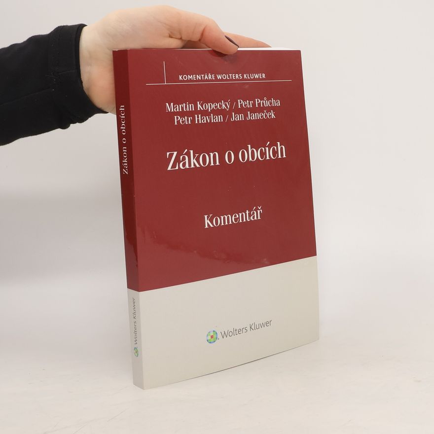 Martin Kopecký Zákon o obcích Komentář