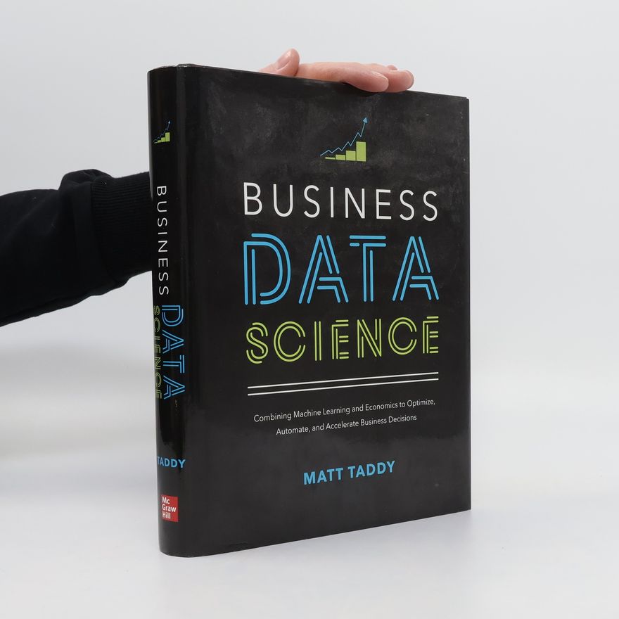 Matt Taddy Business Data Science