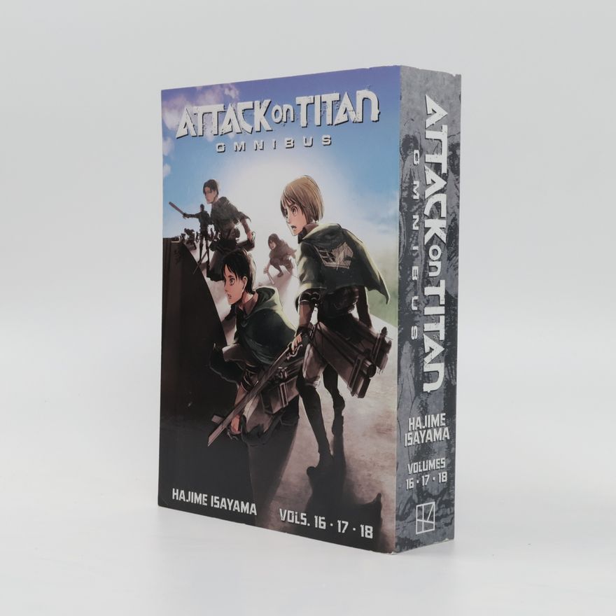 Hajime Isayama Attack on Titan Omnibus 6 (Vol. 16-18)