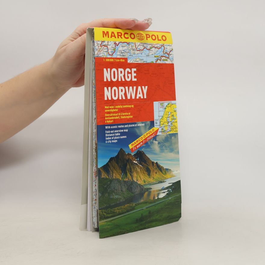 Kolektiv autorů Norsko/mapa 1:800T MD