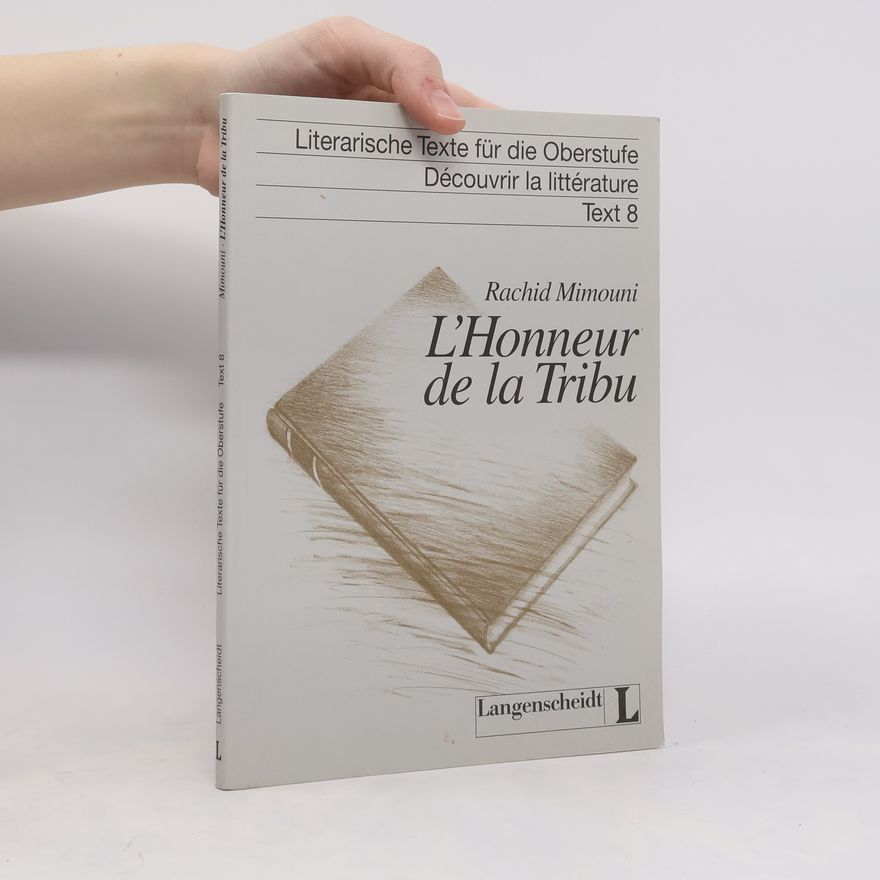 Rachid Mimouni L' honneur de la Tribu