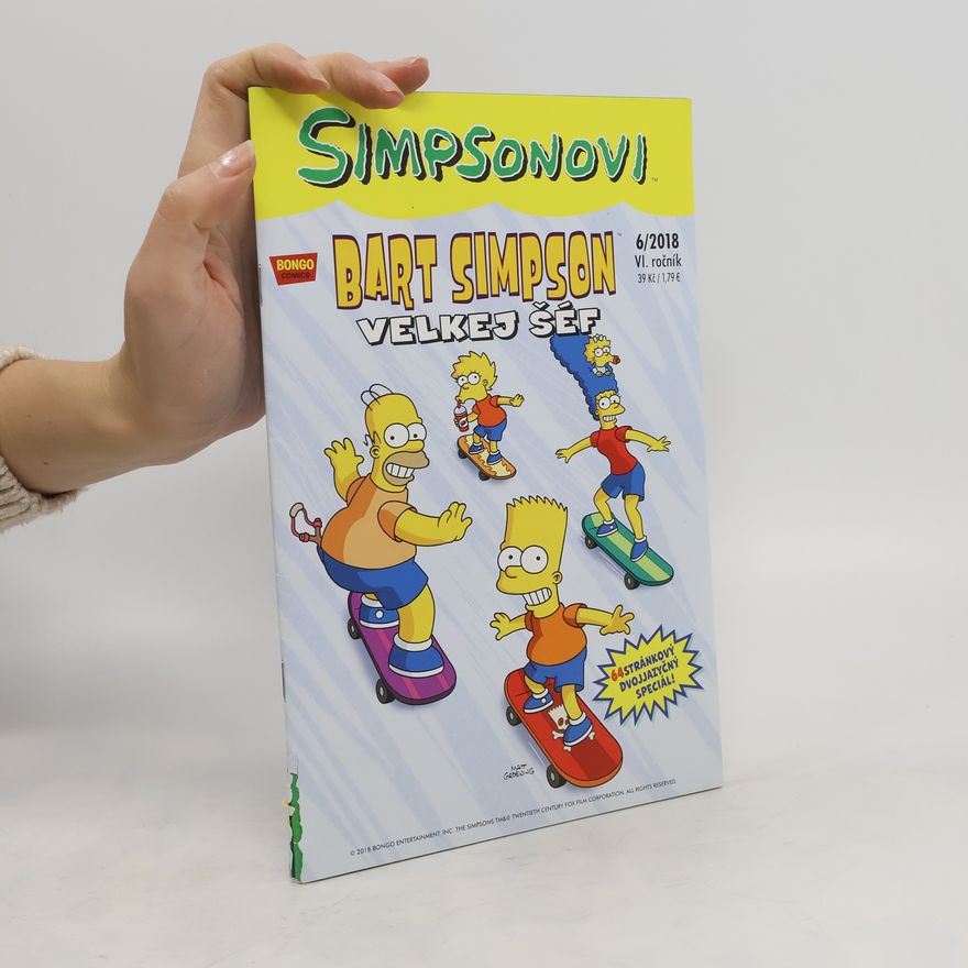 Petr Putna Bart Simpson 6/2018. Velkej šéf