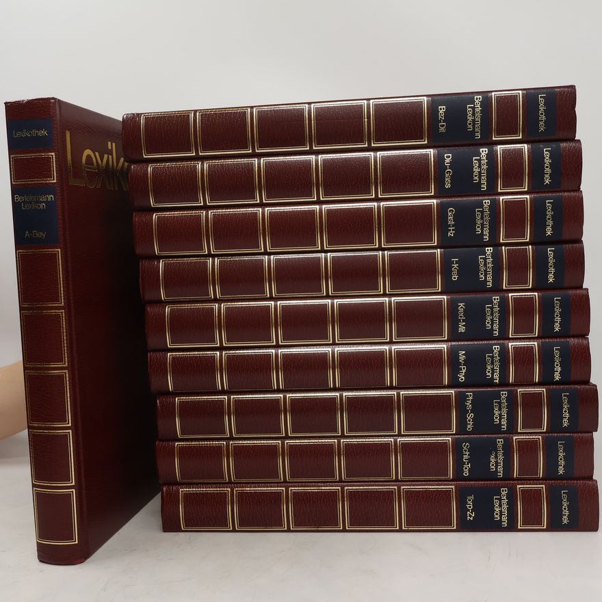 Autorenkollektiv Lexikothek. Bertelsmann Lexikon A-Z 1-10