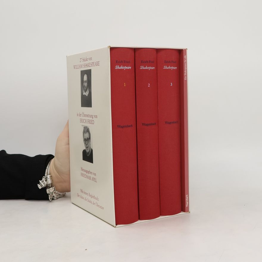 Friedmar Apel Ein Shakespeare für alle - Begleitbuch zu den Shakespeare-Übersetzungen von Erich Fried