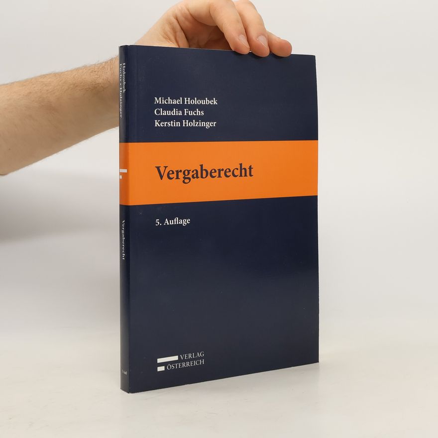Michael Holoubek Vergaberecht
