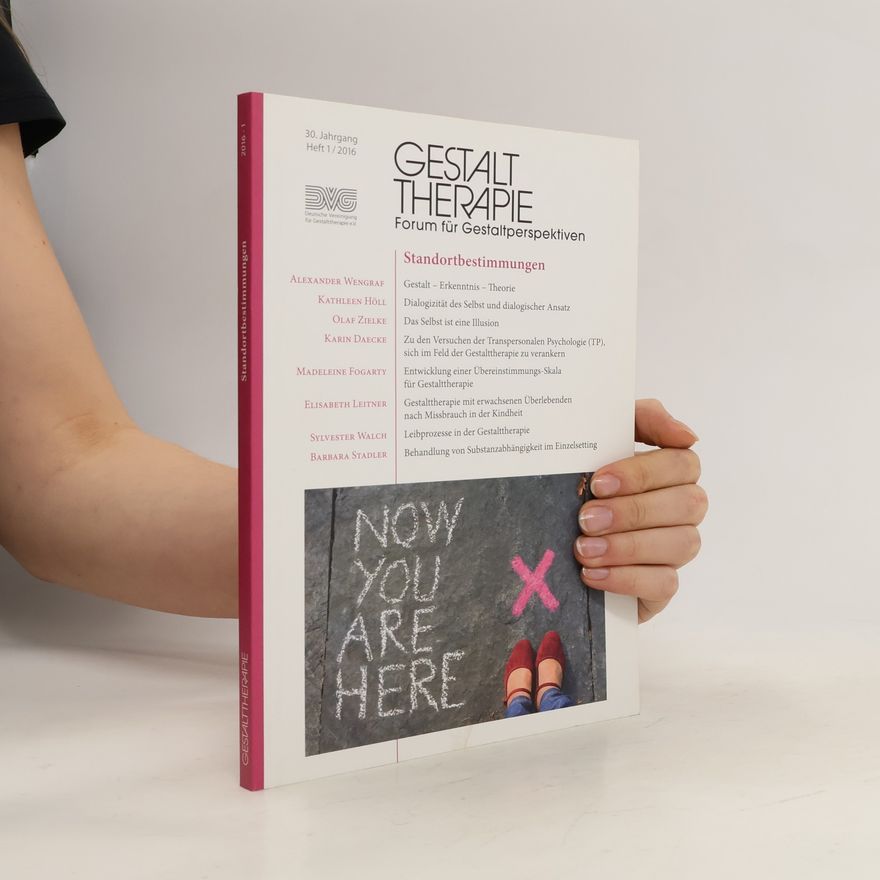 Various authors Gestalt Therapie 1/2016