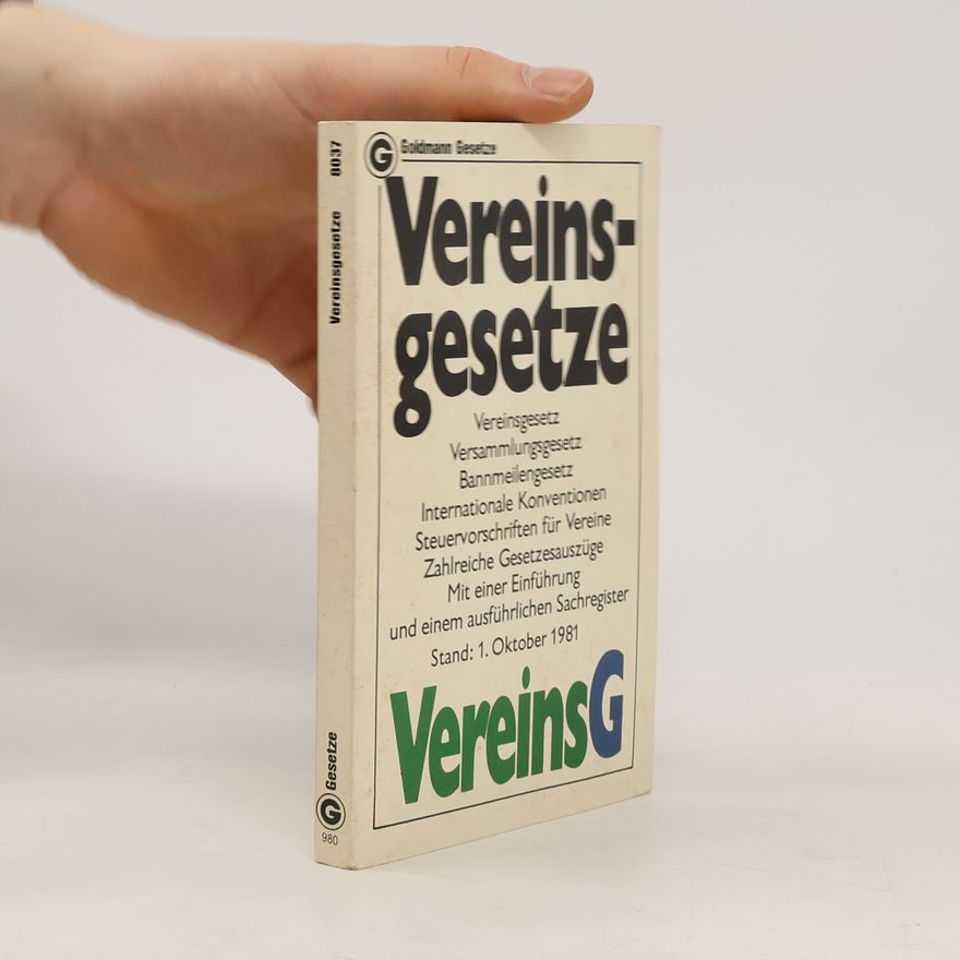 Herbert Kempfler Vereinsgesetze
