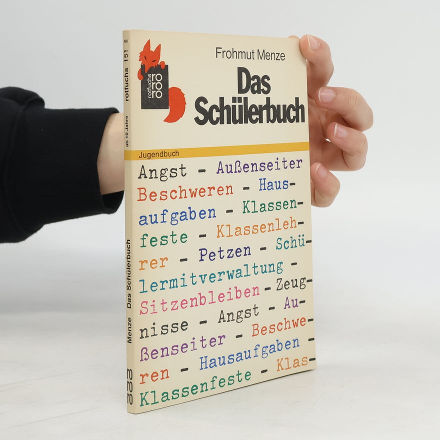 Frohmut Menze Das Schülerbuch