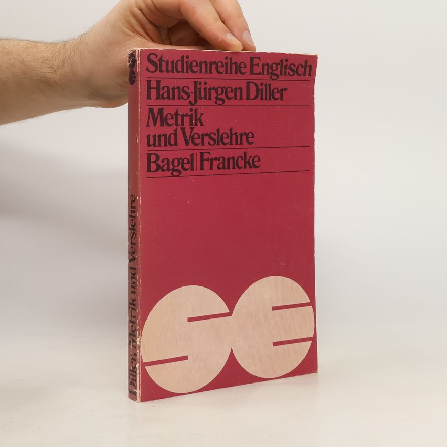 Hans-Jürgen Diller Metrik und Verslehre