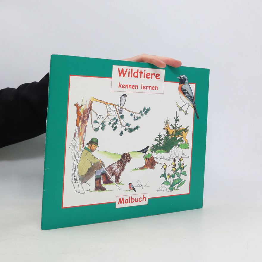Hubert Zeiler Wildtiere kennen lernen, Malbuch