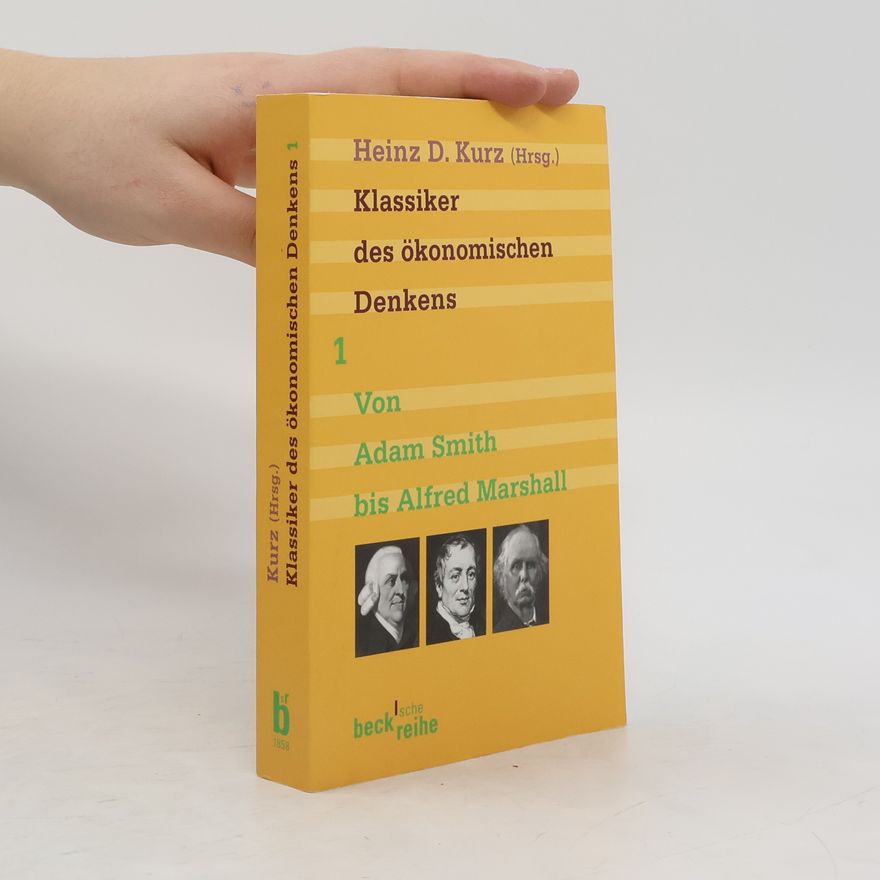 Kolektiv autorů Klassiker des ökonomischen Denkens