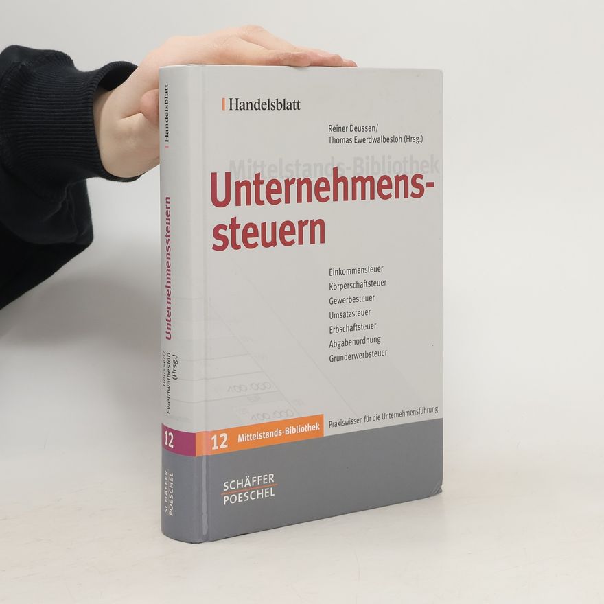 Reiner Deussen Unternehmenssteuern