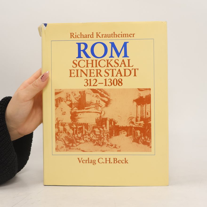 Krauthamer Richard Rom. Schicksal einer Stadt 312-1308