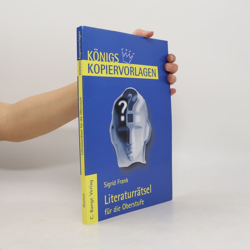 Sigrid Frank Literaturrätsel für die Oberstufe