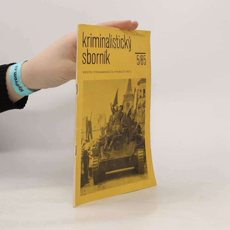 Kolektív autorov Kriminalistický sborník 5/1985
