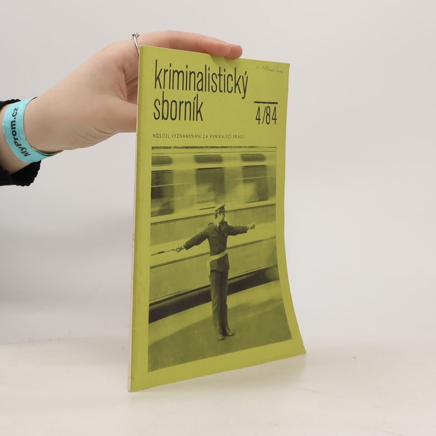Autores varios Kriminalistický sborník 4/1984