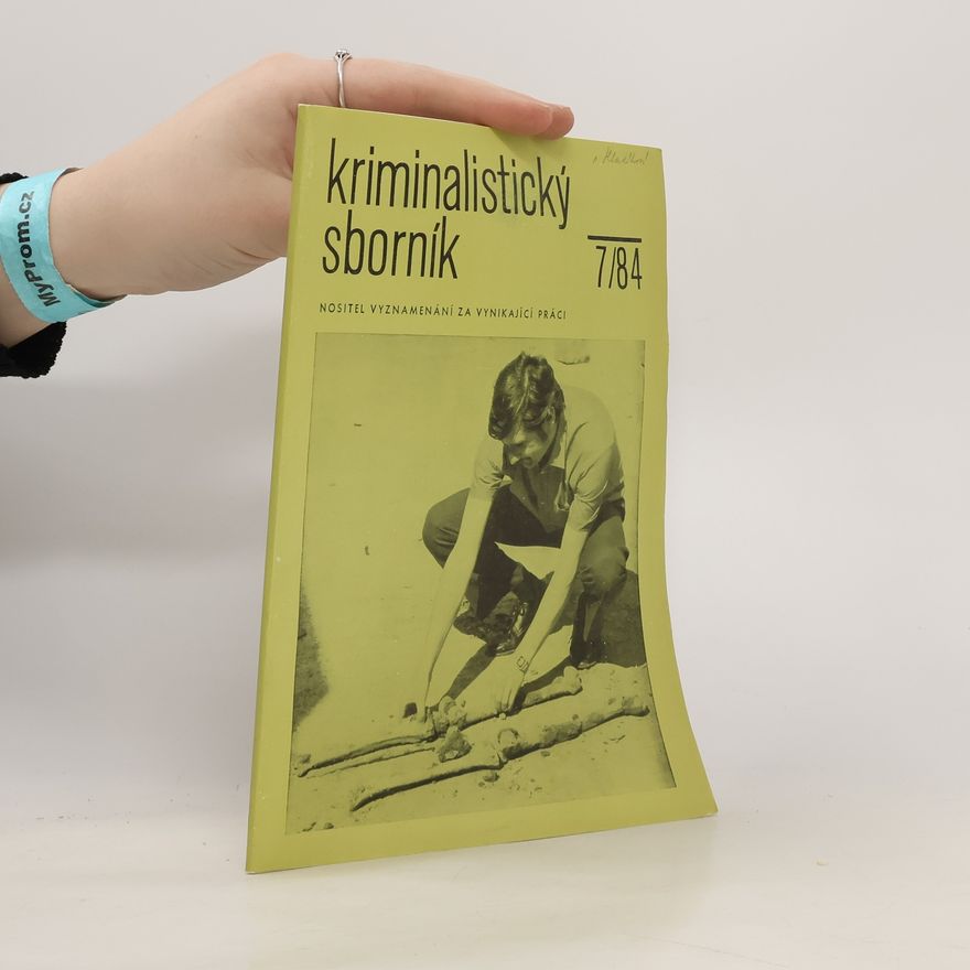 Kolektiv autorů Kriminalistický sborník 7/84