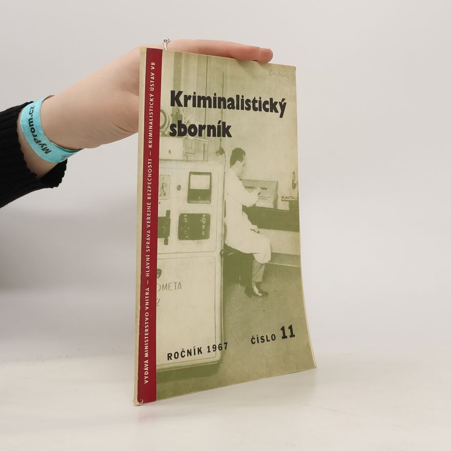 Collectif d'auteurs Kriminalistický sborník 11/1967
