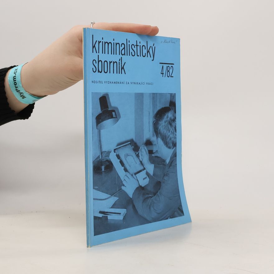 Kolektiv autorů Kriminalistický sborník 4/1982